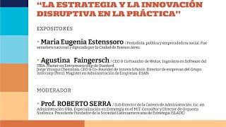 “La estrategia y la Innovación Disruptiva en la práctica”