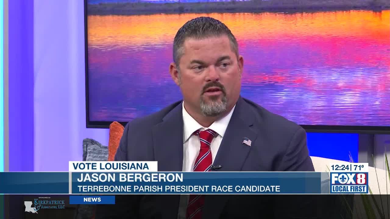 Terrebonne Parish President candidate Jason Bergeron