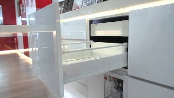 EXCEL-DTC D1-500-SOFT CLOSING LARGE DRAWER SYSTEM WITH ROD