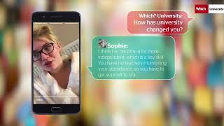 Life without teachers: How university changed Sophie | Which University