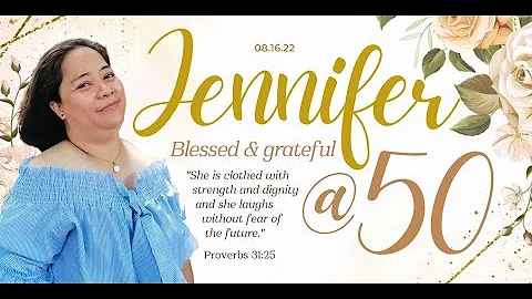 JENNIFER LAGO VILLANUEVA-YAMZO...  @ 50