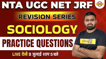 Nta Ugc Net Jrf Sociology Revision | Sociology Practice Set | Sociology Mock Test Ugc Net |Rajat Sir