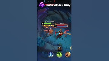 Fighter Battle Freya VS Sun Basic Attack Only #shorts #mobilelegends #mlbb