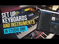 How to set up your midi keyboards external instruments and midi controllers in studio one