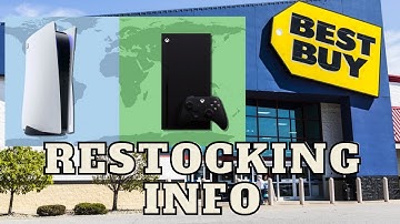 ALL THE BEST BUY PS5 / PLAYSTATION 5 RESTOCK | ONLINE / IN STORE RESTOCKING INFO | XBOX SERIES X