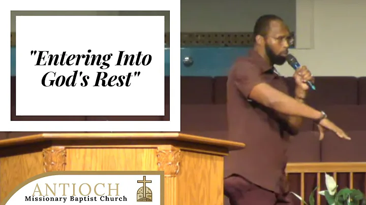 Entering Into God's Rest - Pastor Ronald Wolfe