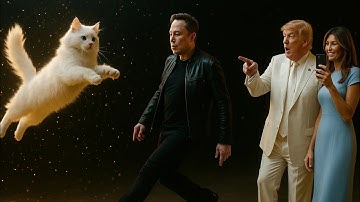 Elon Musk Sings… and the Cat Steals the Show😹🎶