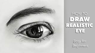 How to Draw Realistic Eye for Beginners 2024*