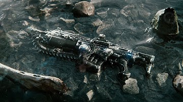 Water Simulation with LiquiGen | Gears Fan Art