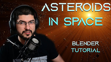 Create stunning Asteroid Fields in Blender in a few EASY Steps!