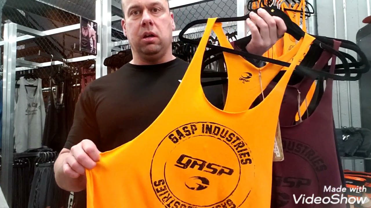 GASP Stringer Tank inspired by vintage designs. Put this classic 