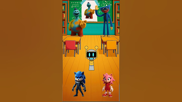 Who Did The Poppy PlayTime 4 Homework Best? 😂 Sprunki vs Sonic vs Shadow