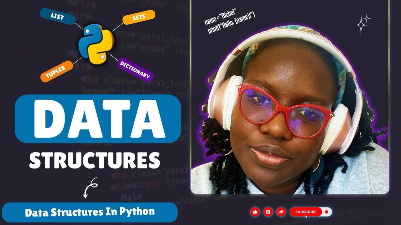 Python Data Structures Explained | Lists, Tuples, Sets & Dictionaries ...