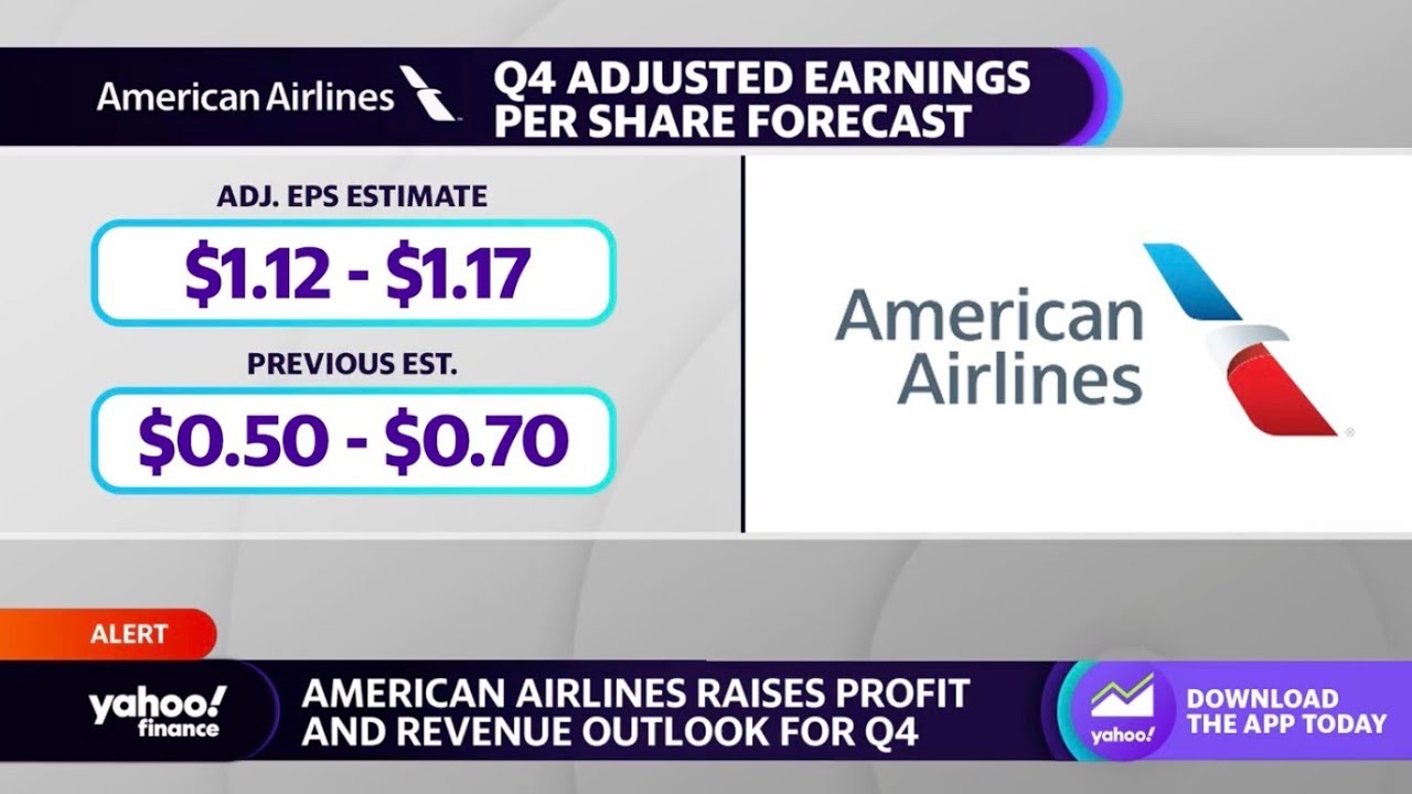 American Airlines stock up premarket on earnings, guidance YouTube