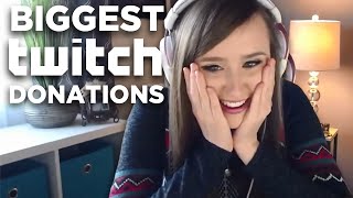 Top 10 BIGGEST Twitch Donations of All Time (CRAZY REACTIONS!)