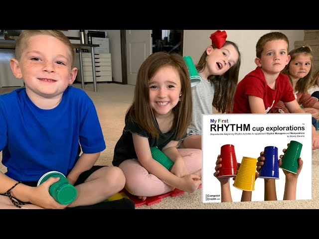 My First Rhythm Cup Explorations - Preschool and Kindergarten Rhythm