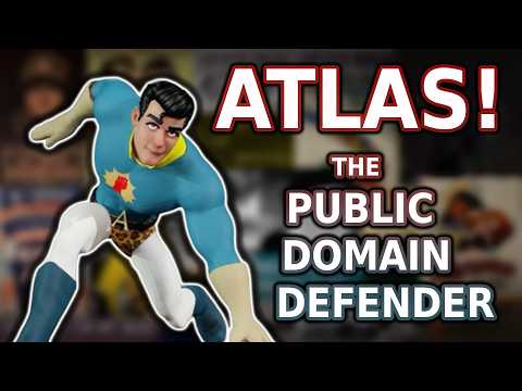 This guy Made His Own Movie with a PUBLIC DOMAIN Super Hero!? The Atlas Movie Explaind!