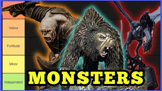 Monsters Tier List - Middle Earth Strategy Battle Game | MESBG II
