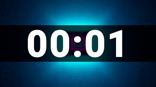 1 Second Timer with Cool Upbeat Music for Kids, Chill Instrumental Countdown