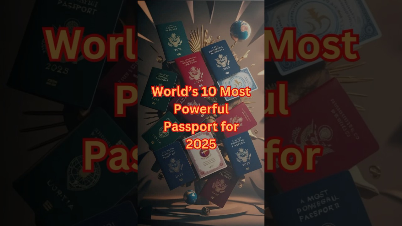 The Henley Passport Index 2025💯