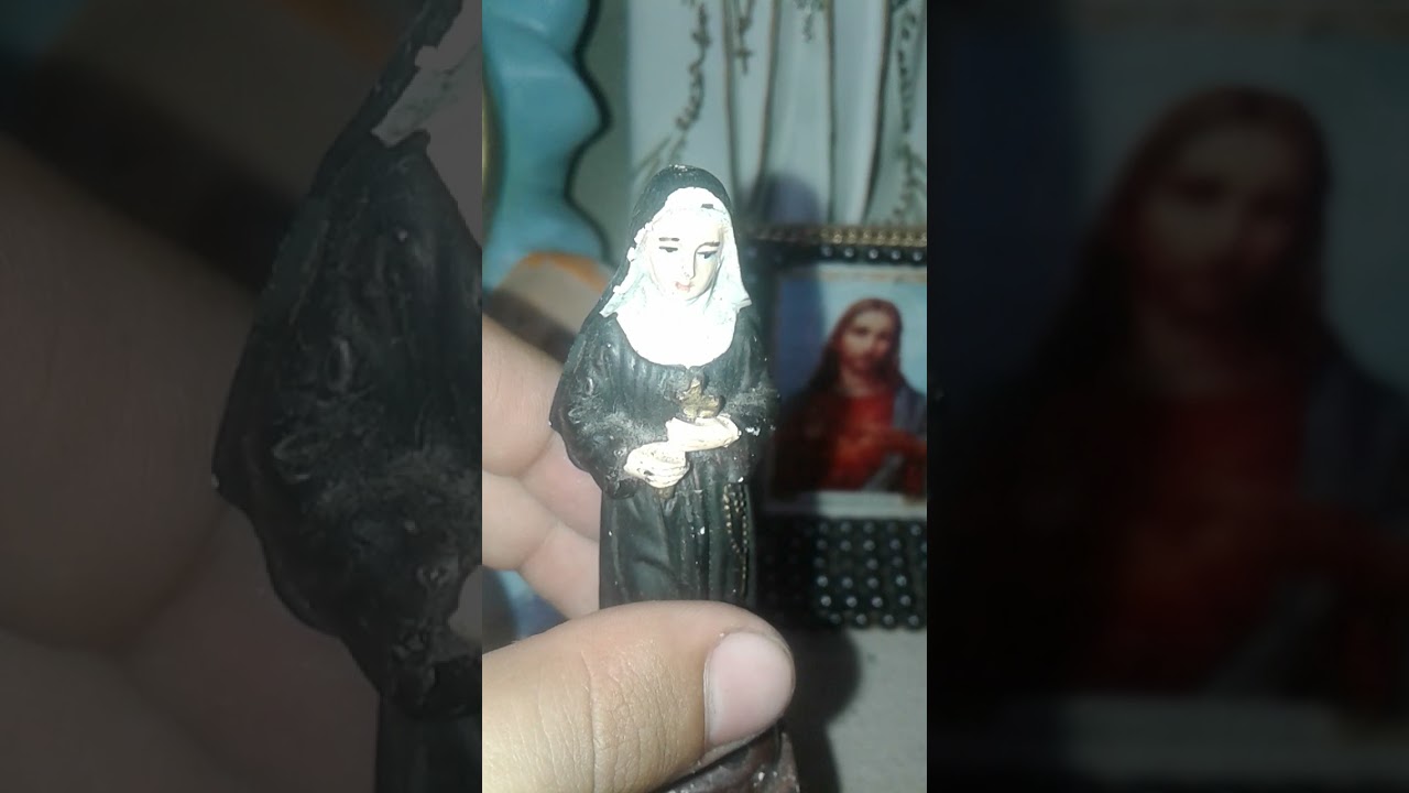 mostrando os meus santos