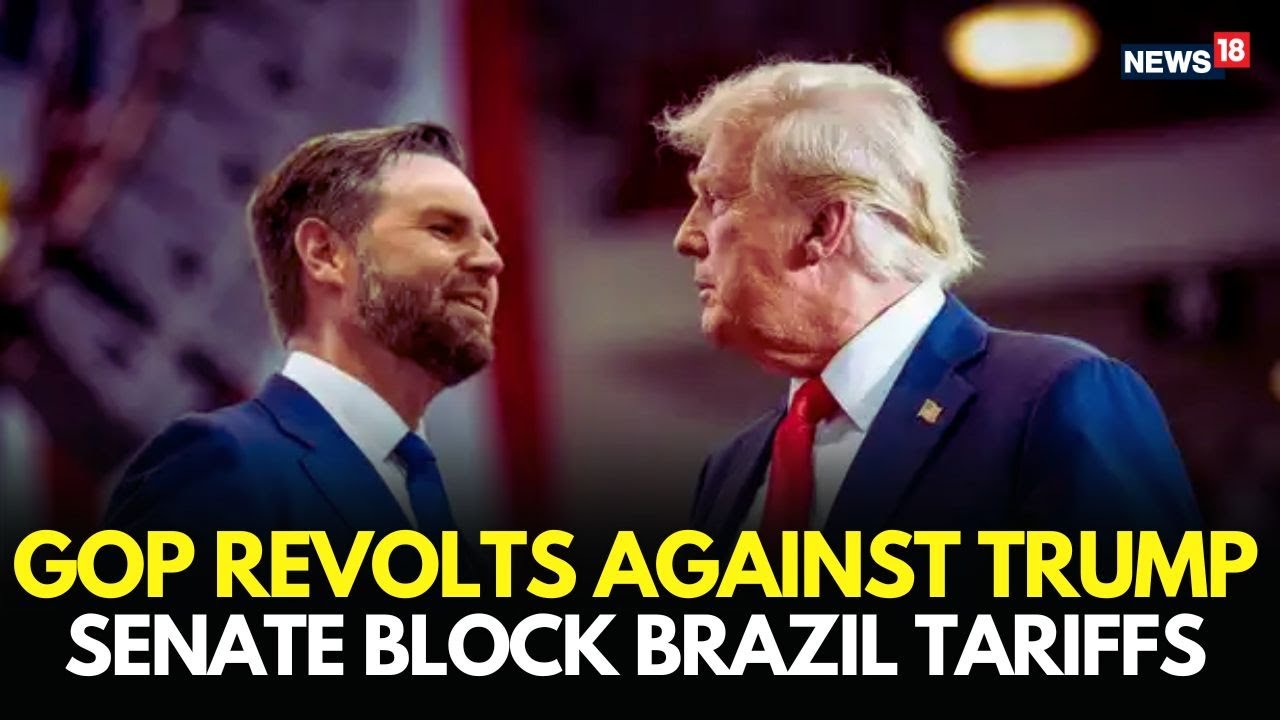Senate GOP Rebels: Trump’s Brazil Tariffs Blocked Amid Shutdown Chaos | Rare Republican Defiance