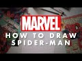 How to Draw Spider-Man LIVE!