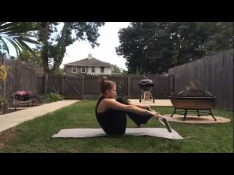 One Foot Workout - Crutches - YouTube