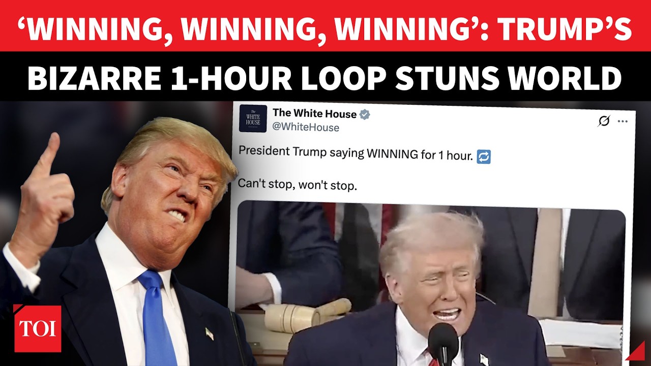 Iran Makes White House ‘GO NUTS’; Trump Shouts ‘WINNING’ For 1 Hour On Repeat In New Video