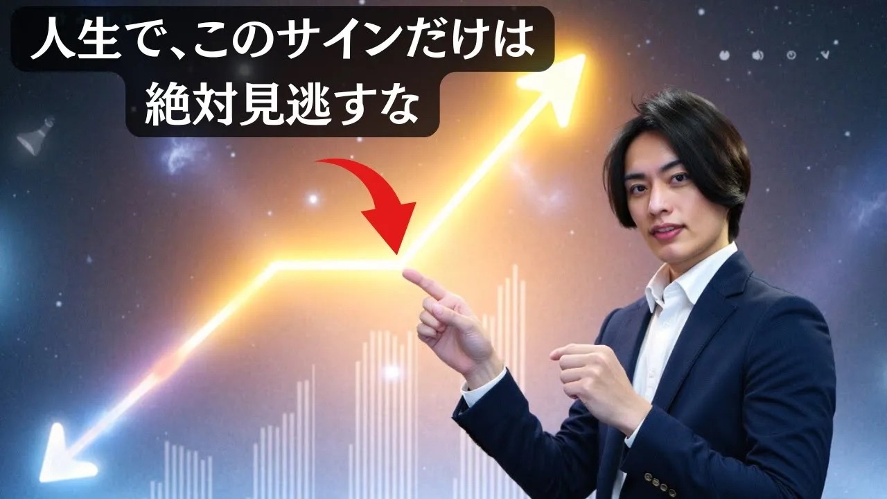 【潜在意識】人生が激変する前に起きる3つの前兆サイン。