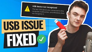 Fix USB Device Not Recognized Error on Windows 10 ✅