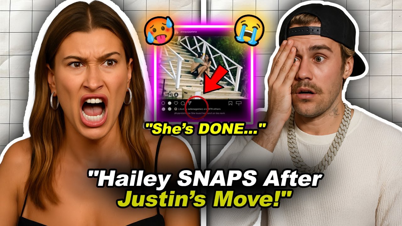 Реакция Хейли на то, что Джастин лайкнул фотографию Селены! (Очень пикантно)