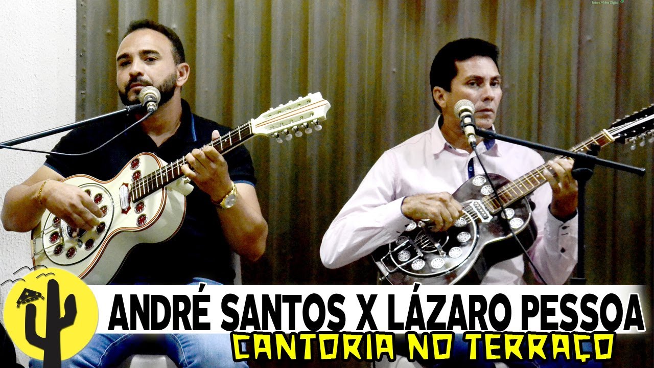 CANTORIA no Terraço em Juazeirinho | Poetas Repentistas: | André Santos X Lázaro Pessoa 🌵