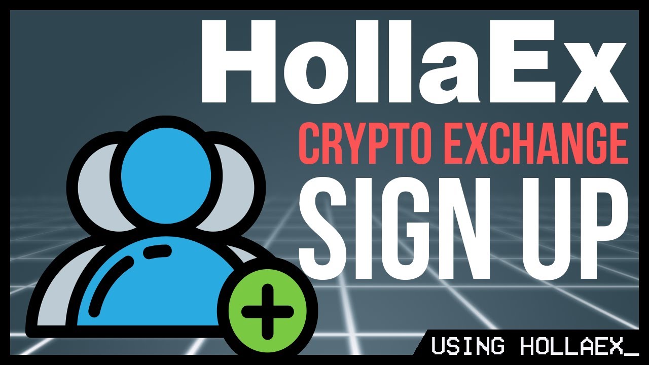 Using HollaEx Exchanges — Sign Up Process
