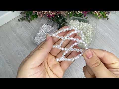 DIY ободок КОРОНА для снежинки своими руками из бусин