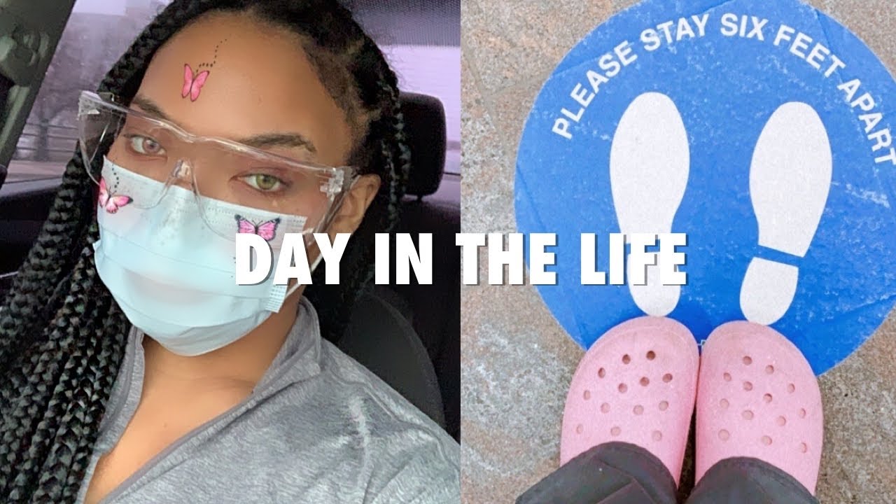 DAY IN THE LIFE OF A PHLEBOTOMIST & YOUTUBER  DURING C0R0NADAV!RUS... | KIRAH OMINIQUE