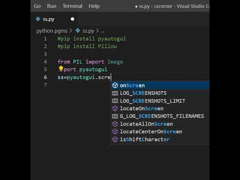This is how you take screenshots in python #shorts #viral #viralvideo # ...