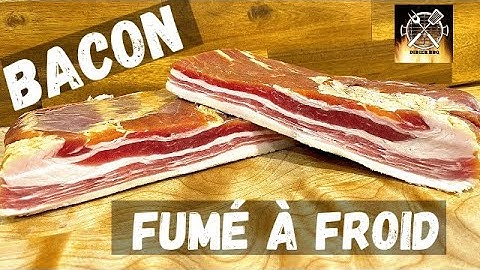 Recette facile du bacon maison fumée à froid -  comment faire du bacon fumé à froid ?