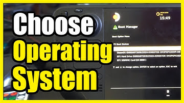 How to Choose Operating System with Boot Selection on Steam Deck (Windows or Steam OS)