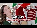 РАСПАКОВКА С SHEIN 🎅🏻 уютные образы и новогодний шмот *с примеркой*