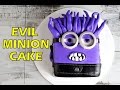 PURPLE EVIL MINION CAKE, HANIELA'S