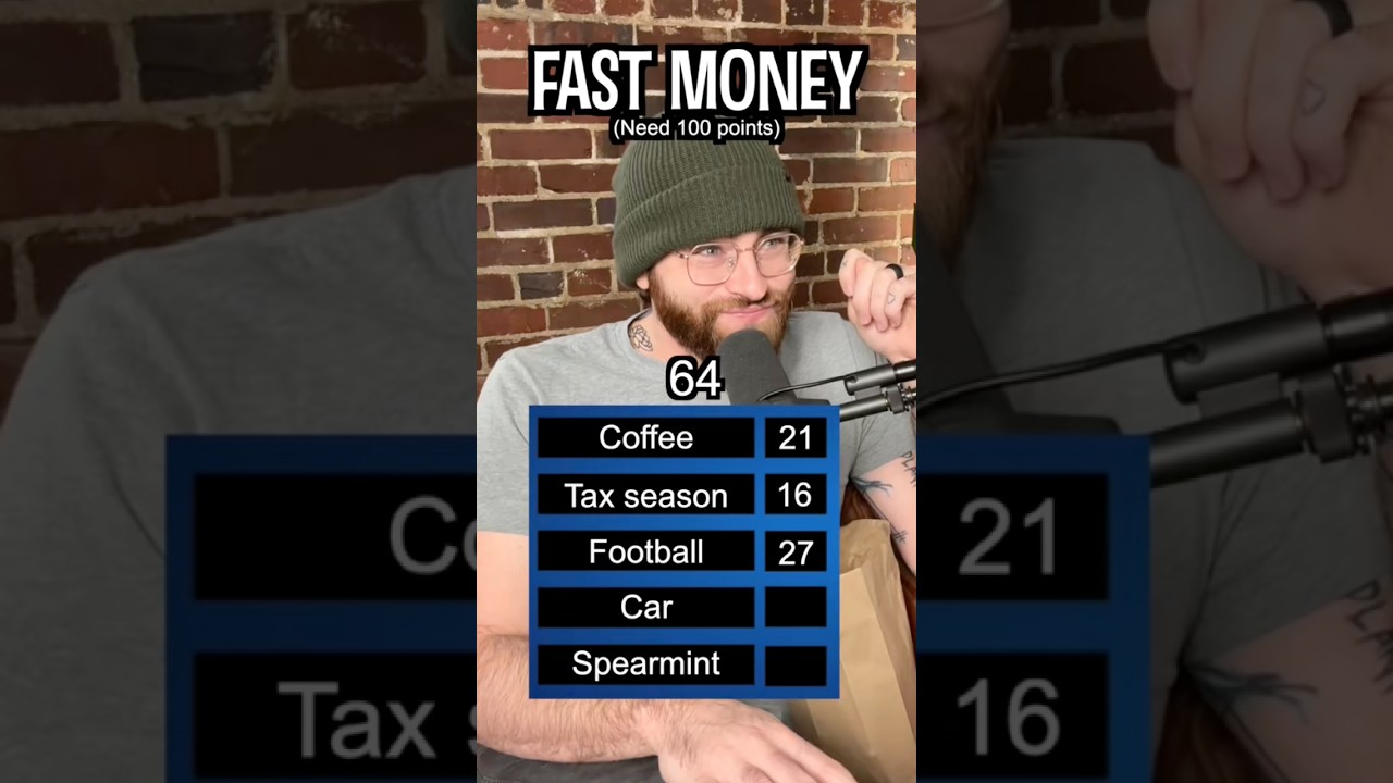 FAST MONEY!!💰Need 100 Points to Win! - YouTube