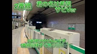 東京メトロ乃木坂駅　発車メロディー