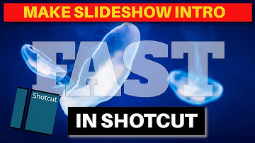 Howto - Make Fast Slideshow Intro in Shotcut Free Video Editor