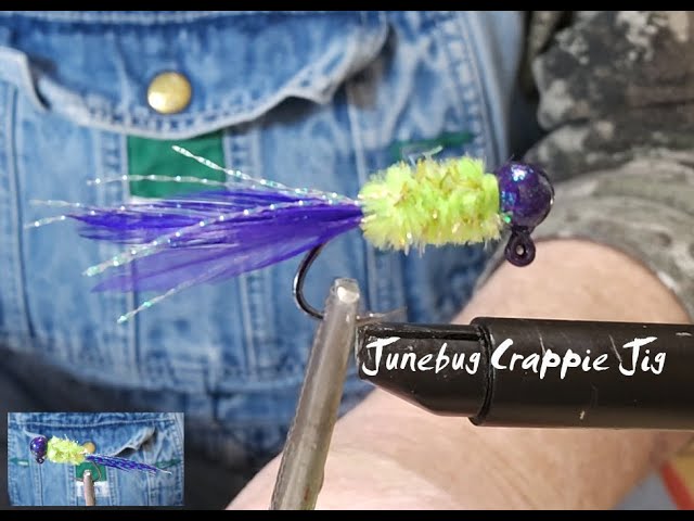 Black Crappie (1/16oz) – Thompson's Fishing Jigs