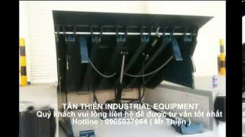 DOCK LEVELER - SÀN NÂNG TỰ  ĐỘNG