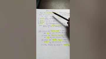 Esrimation..Rate analysis of RCC beams, Slabs