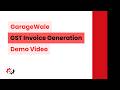 GarageWale Partner App | GST Billing Demo 🧾