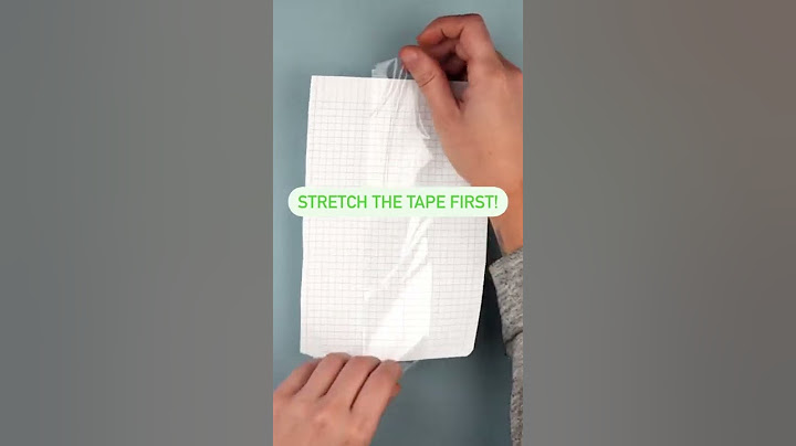 Remove Tape Without Ripping Your Paper #shorts