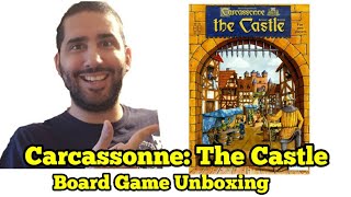 Carcassonne the Castle Unboxing (unboxing board games)